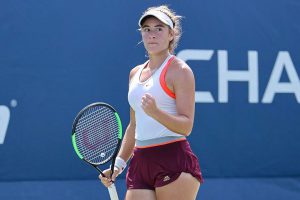 Solana Sierra y un comienzo victorioso en el US Open