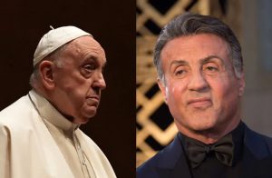 Sylvester Stallone conoció al Papa Francisco y lo invitó a participar de una pelea contra él