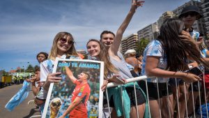 Emiliano “Dibu” Martínez ya está en el Arena Fan Fest de Mar del Plata