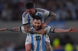 La Selección Argentina y un festejo de campeones