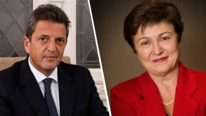 Massa se reúne con Kristalina Georgieva en Washington