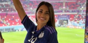 La versión de Antonela Roccuzzo del “qué mirás bobo, andá pallá” que se hizo viral