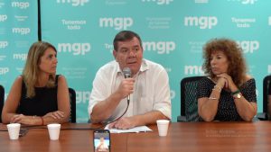 Guillermo Montenegro dio una conferencia de prensa en el COM de Mar del Plata
