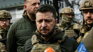 Guerra Rusia-Ucrania: Volodimir Zelenski visita a sus tropas en el Donbás