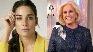 Mirtha Legrand y Juana Viale invitan a la gente a su Mesaza