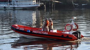 Buscan a una persona desaparecida en el Río Luján