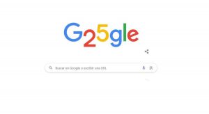 Google celebra sus 25 años en red con un inesperado cambio de imagen