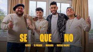 Ulises Bueno se unió a El Polaco, Marama y Matías Valdez para el estreno de “Sé que no”
