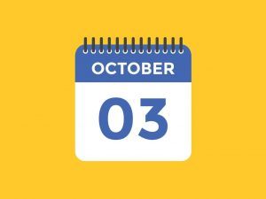 Un día como hoy: ¿Qué pasó el 3 de octubre?
