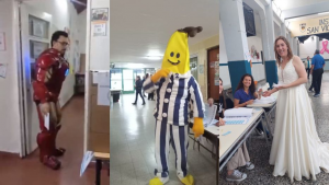 Los excéntricos looks de los votantes en las Elecciones 2023