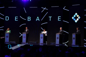 Debate Presidencial: llegó a 44 puntos de rating