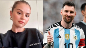 Messi donó una camiseta de la Selección firmada a la fundación de Selena Gómez