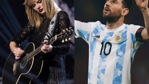 Messi y Taylor Swift: fenómenos millonarios