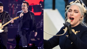 U2 invitó a Lady Gaga para tocar “Shallow”