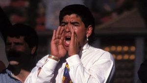 Efeméride: a 29 años del debut de Diego Maradona como DT en Mandiyú