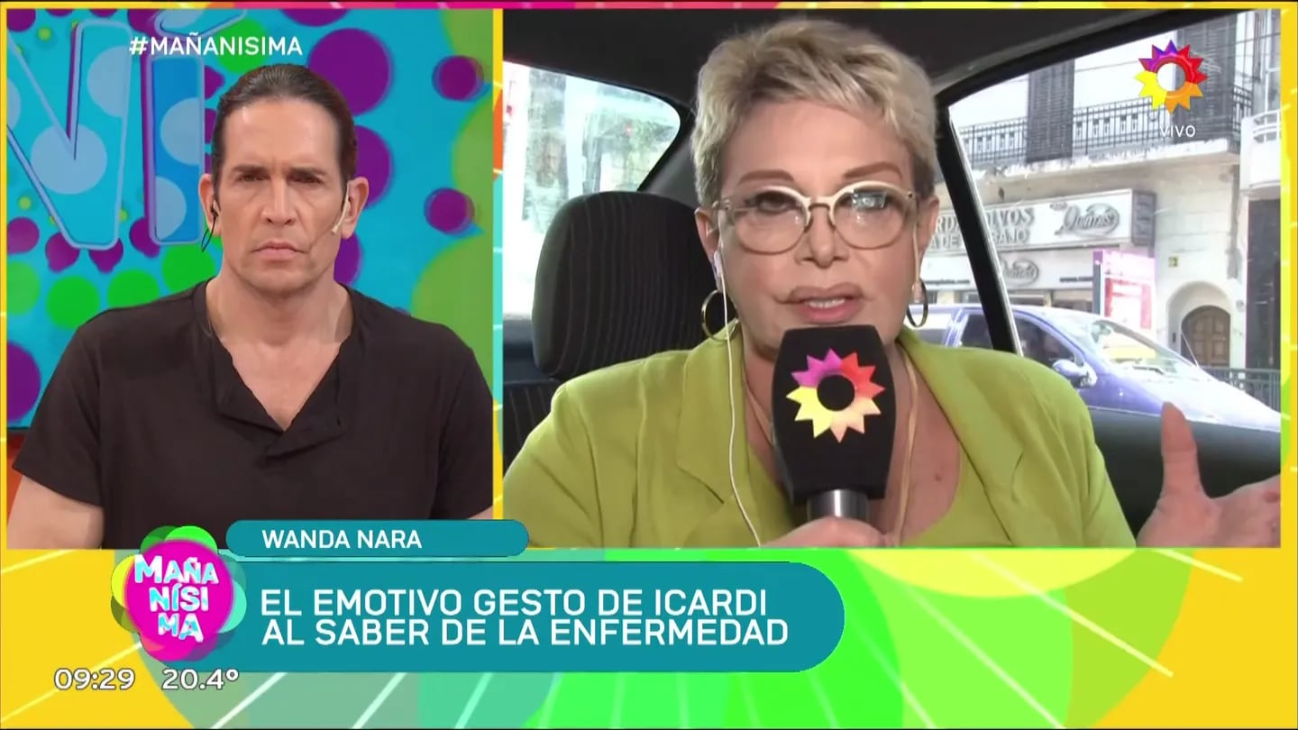 Carmen Barbieri sobre la fuerza de Wanda Nara