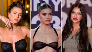 La China Suárez, Zaira Nara y Mar Lucas se encontraron en Los Latin Grammy 2023