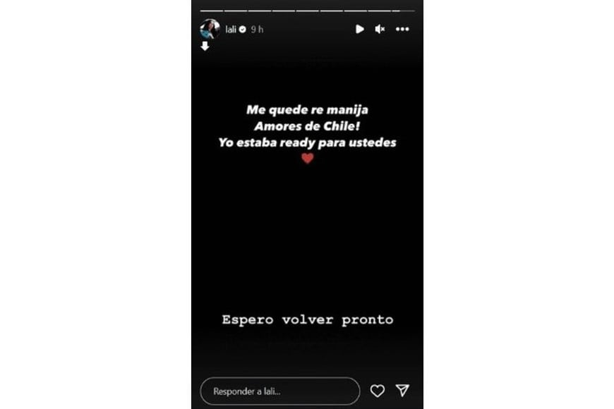 Lali Espósito aclaró lo sucedido en redes sociales