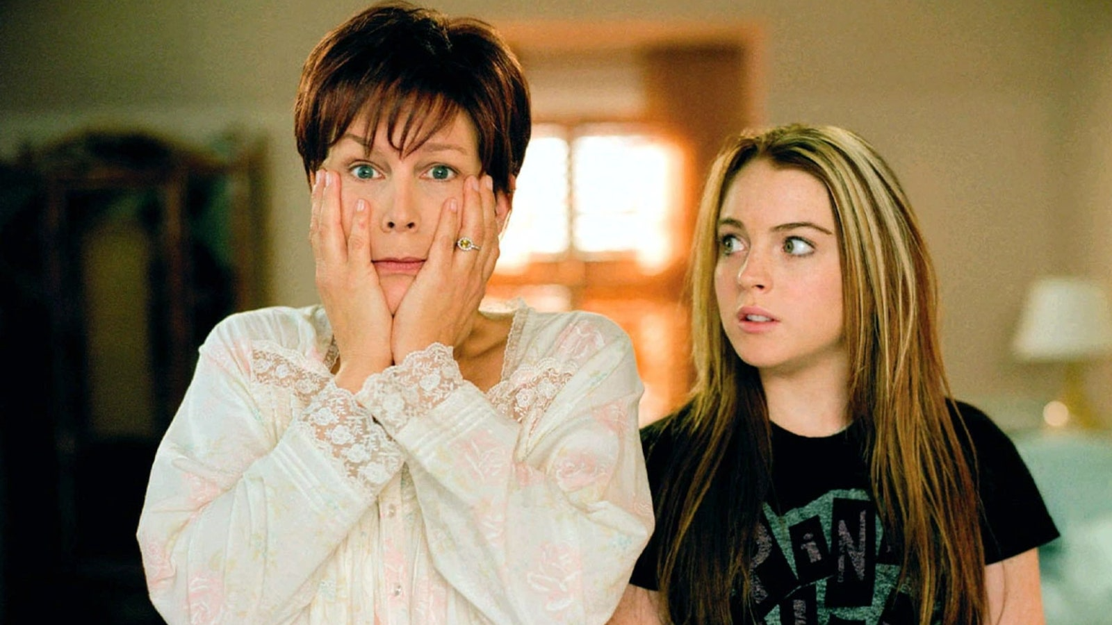 Lindsay Lohan y Jamie Lee Curtis