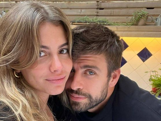 Piqué y Clara Chía