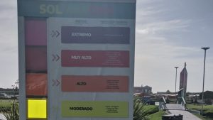 Se instaló en Mar del Plata un “Solmáforo”: la nueva herramienta para cuidarte del sol
