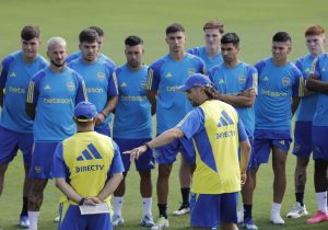 Boca Juniors debutó en la pretemporada junto a Diego Martínez