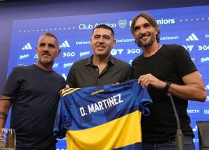 Boca Juniors: Diego Martínez fue presentado como nuevo director técnico del Xeneize