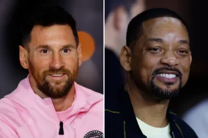 El gesto de Lionel Messi con Will Smith en el entretiempo del Inter Miami