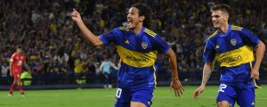 ¡Se terminó la mala racha! Cavani marcó 3 goles y Boca le ganó a Belgrano