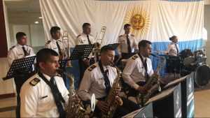 Presentación de la Orquesta de Música del Área Naval Atlántica en Mar del Plata