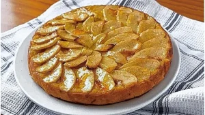 Receta de torta de manzana fácil, rápida y económica