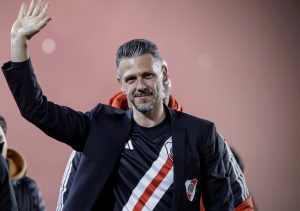 Martín Demichelis se despidió de River entre lágrimas