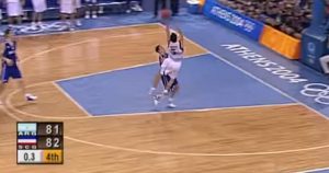 GINÓBILI DE PALOMITA: A 20 años del tiro histórico de Manu en Atenas