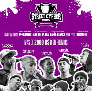 Final Nacional de “Rompe Cadenas” 2024: Stuart, Replik y freestyle gratis en Mar del Plata