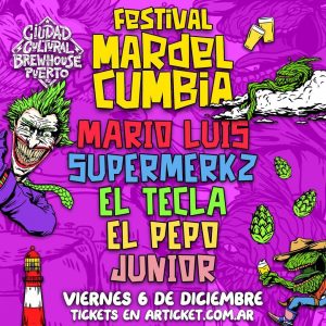 ¡Mardel Cumbia está de vuelta! El festival imperdible llega este viernes 6 de diciembre