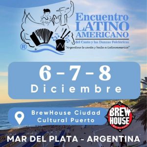 El Encuentro Latinoamericano de canto y danza folclórica llega a Mar del Plata este verano