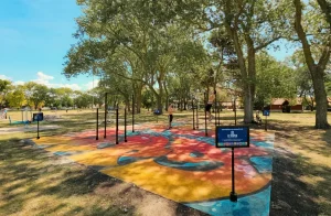 Parque Primavesi: Nuevas estructuras para practicar calistenia y un paseo gastronómico de nivel