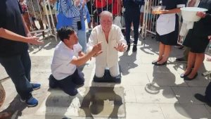 Arturo Puig fue homenajeado en la Vereda de las Estrellas y se emocionó al recordar a Selva Alemán