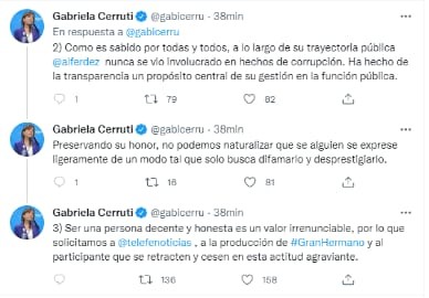 “Ser una persona decente y honesta es un valor irrenunciable”: Cerruti dura con GH 2 CERRUTI_TW.jpg
