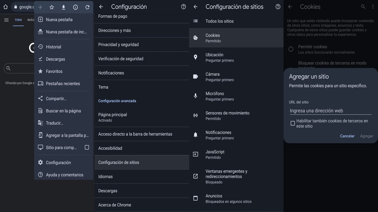 Cómo gestionar y eliminar cookies de sitios web en Android 1 EXEMMQVHQFCHJCVEJUZIZE55RU_1.jpg