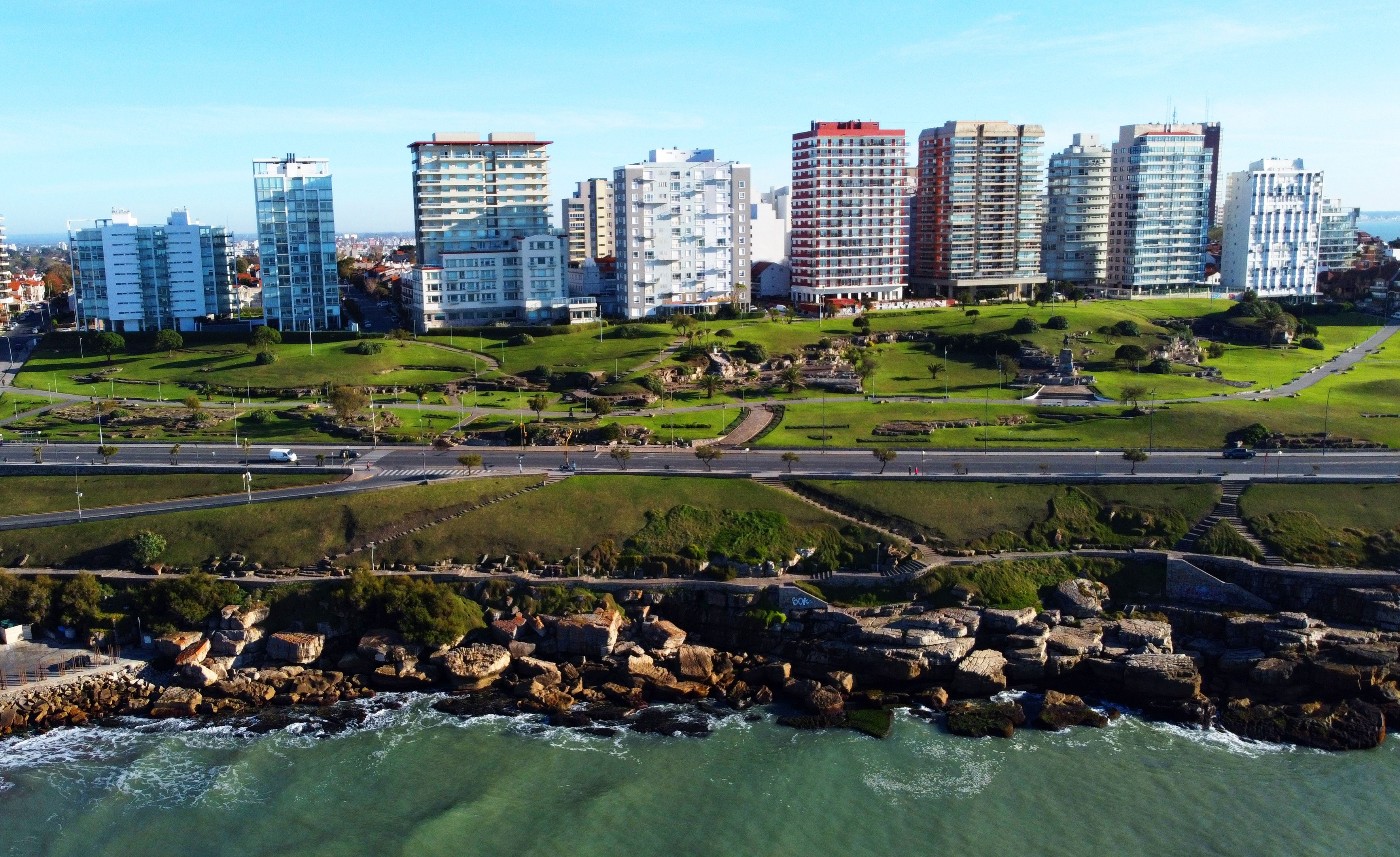 Parque San Martín y Paseo de Las Rocas; Foto @mardelplata