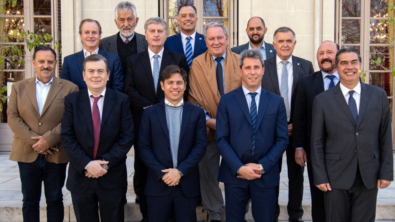 Coparticipación: una dupla de gobernadores peronistas no puso su firma en la carta de Alberto Fernández 1 GOBERNADORES_COPARTICIPACION.jpg