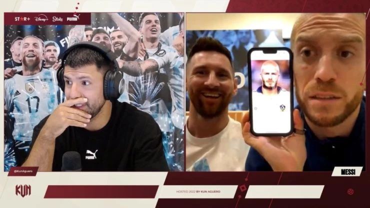 Lionel Messi y el Kun Agüero comparten una divertida charla en Twitch 1 KUN_AGUERO_MESSI_PAPU_GOMEZ.jpg