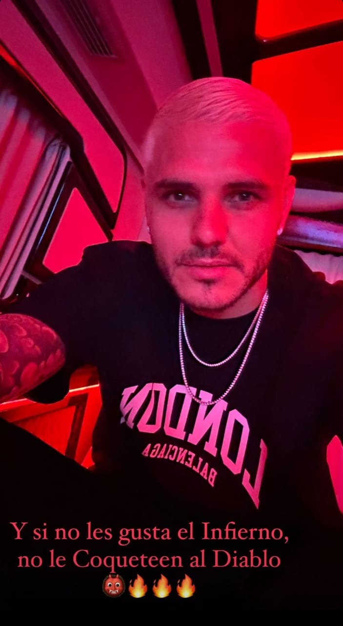 Mauro Icardi dejó un fuerte comunicado en redes: "Nunca fui infiel" 2 MI.jpg