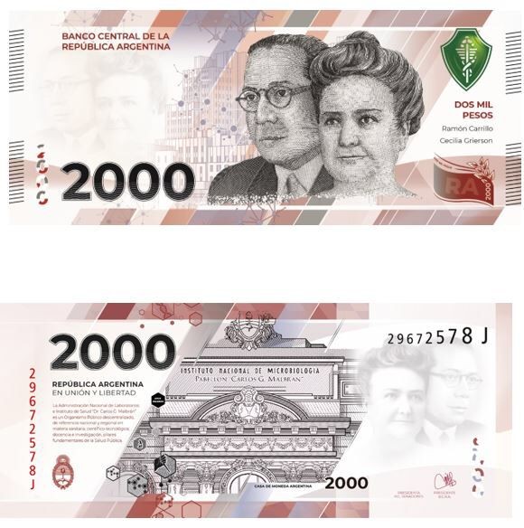 ¿Quiénes son y cuál es la importancia de los personajes elegidos para ser las caras del billete de $2000? 1 billete_de_200.jpg
