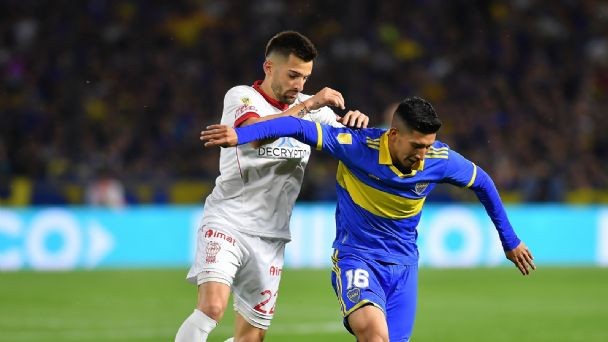 Boca dejó pasar la posibilidad de ser líder de la Liga Profesional 1 boca hurcan