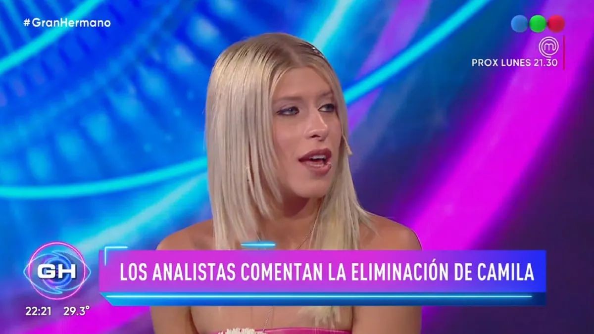 Gran Hermano 2022: ¿cómo será la final del reality de Telefe? 2 camila_en_el_debate.jpg