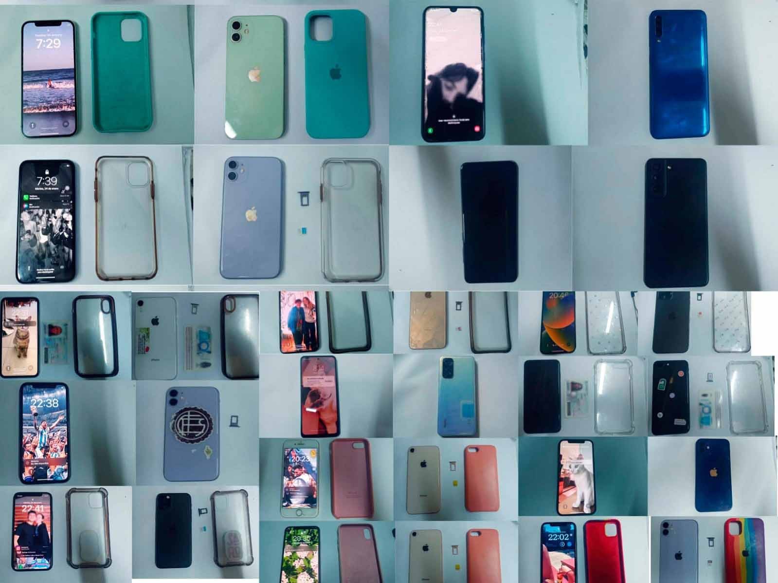 La justicia de Mar del Plata busca los dueños de 17 celulares robados encontrados en un allanamiento 1 celular.jpg