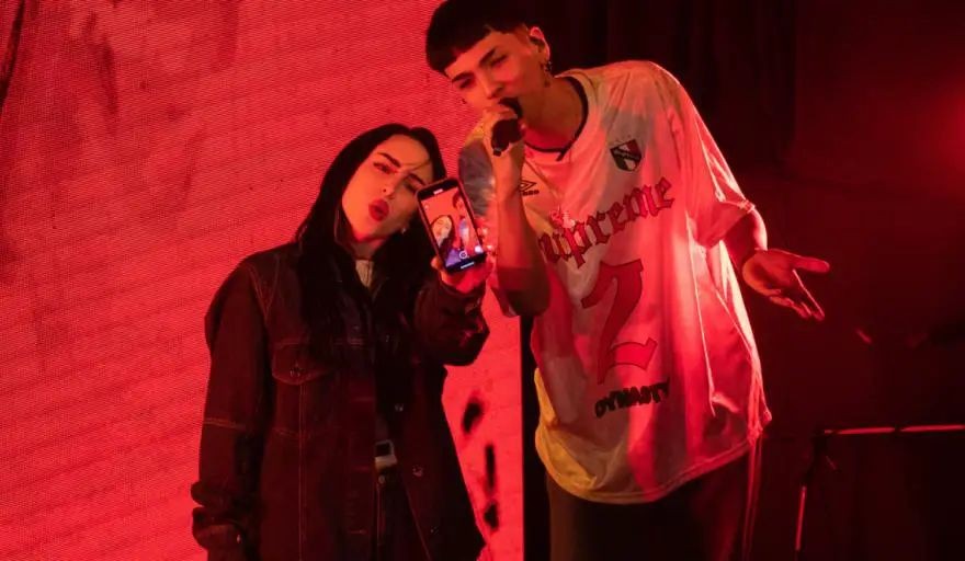 Milo J brilló con su primer show en Buenos Aires y terminó anunciando un nuevo lanzamiento con Nicki Nicole 1 dispara_nicki_nicole_y_milo_j.jpg