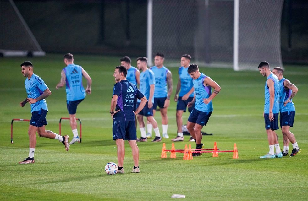 Rodrigo De Paul: "somos la mejor Selección Argentina de la historia" 2 entrenamiento seleccion final
